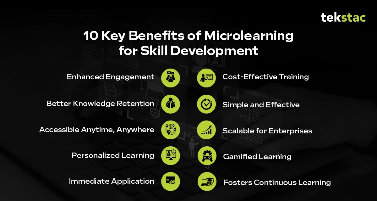 10 Key Benefits of Microlearning for Skill Development - Tekstac