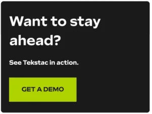 Get a Demo - Tekstac